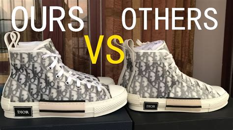 dior sneakers real vs fake|are Dior heels genuine.